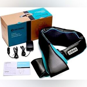 Mo Cuishle Shiatsu Back Shoulder & Neck Massager Heat, Electric Deep Tissue 4D